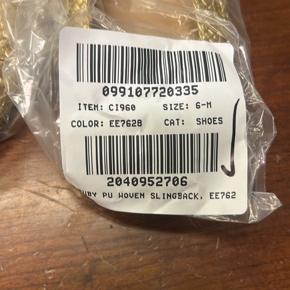 J Crew used Woven slingback heels CI960 - Picture 4 of 4